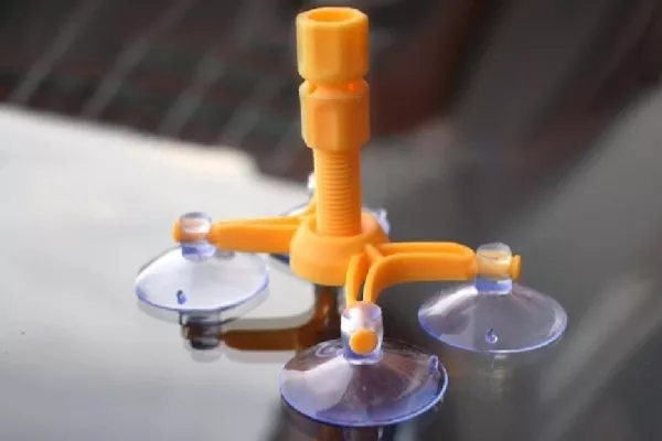 Windshield repair kit component