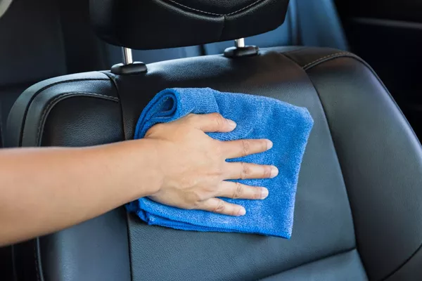 Wiping your car seat and other leather interior part can lessen the effect of sweat wiping leathercar seat