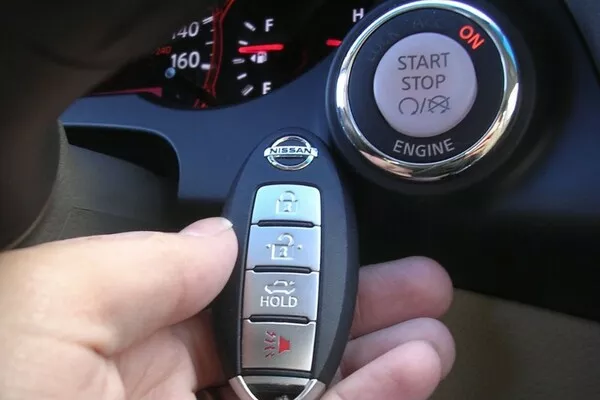 Wireless key and push button entry 