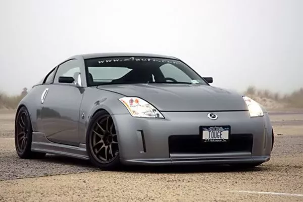 work emotion cr kiwami on nissan 350z