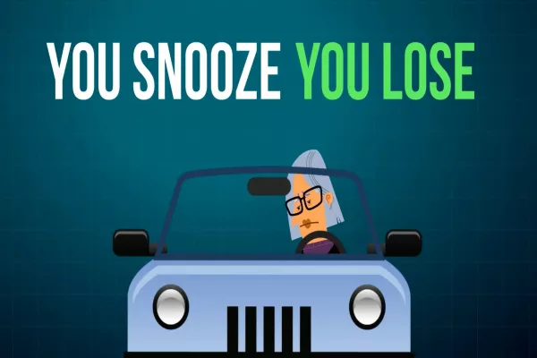 how not to fall asleep when driving