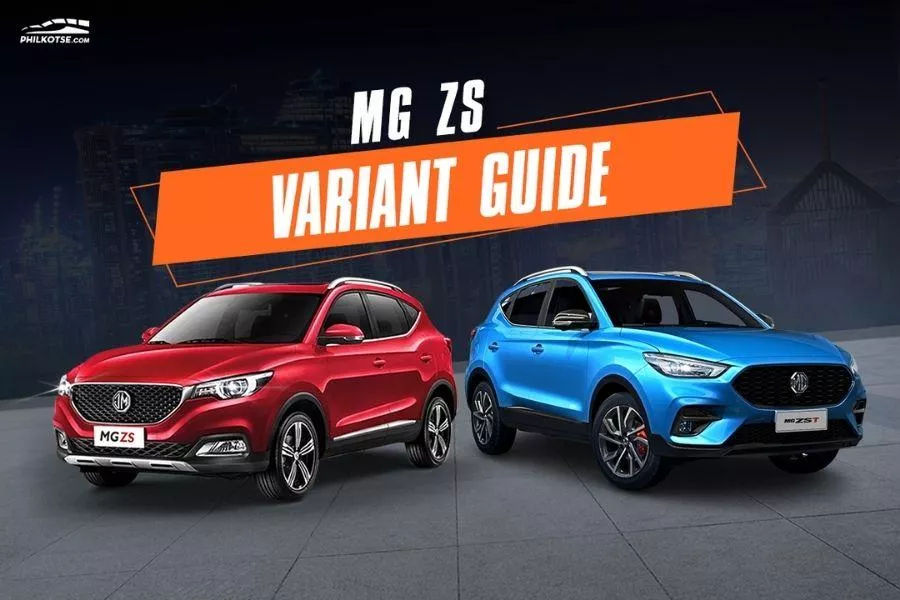 A picture of the old MG ZS and the MG ZS-T