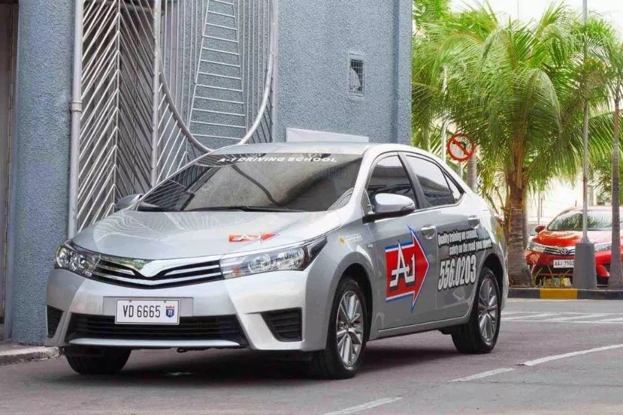Guiding a student to drive a car
