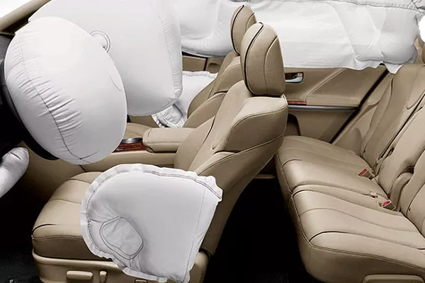 Front and side airbags