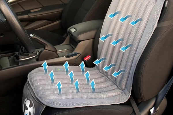 Cooling a car seat