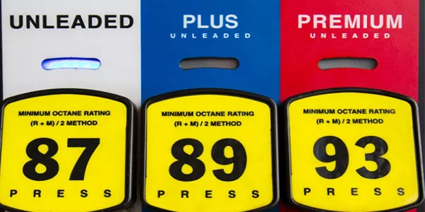 Image of octane ratings