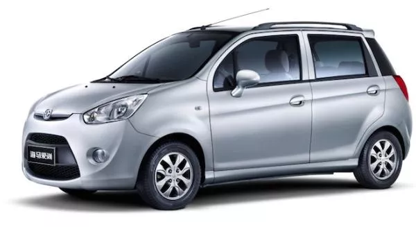 The Haima is among the best-priced hatchbacks nationwide angular front of the Haima 1