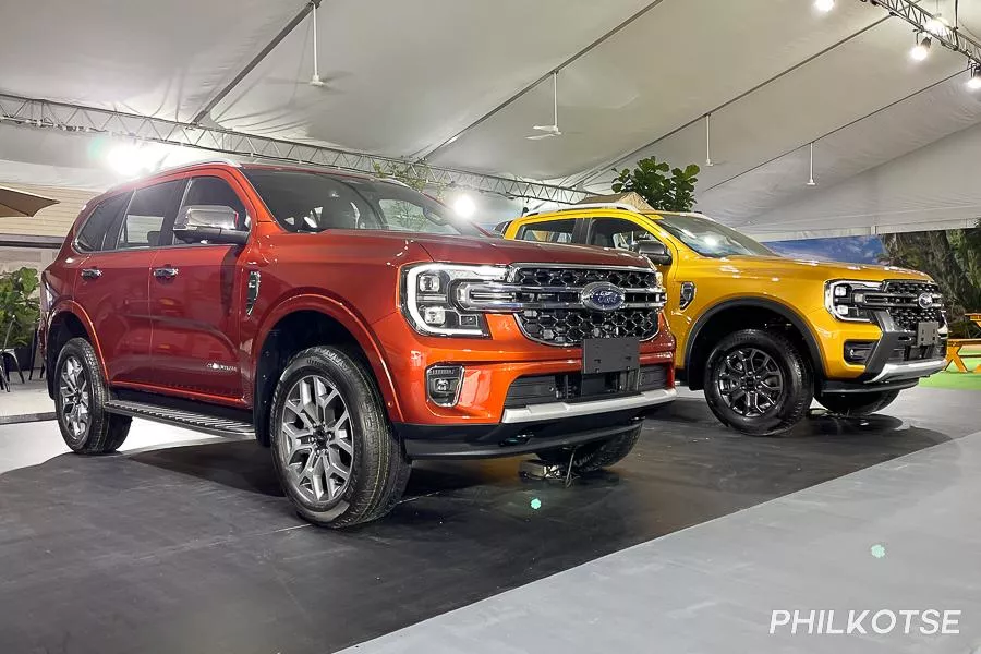 Ford PH brought in the next-gen Everest and Ranger back in 2022 A picture of the next-generation Ford Everst and Ranger