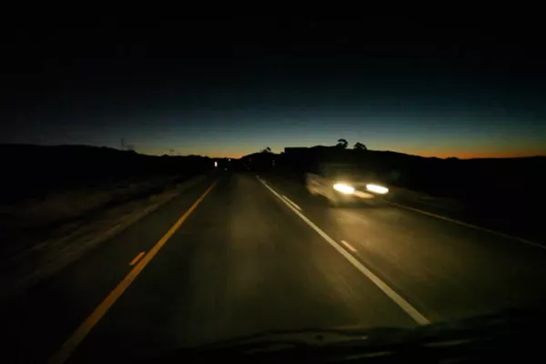 Driving at night