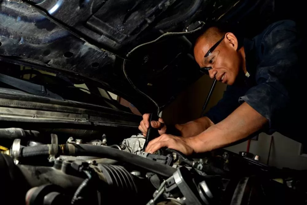 Regular car maintenance ensures road safety