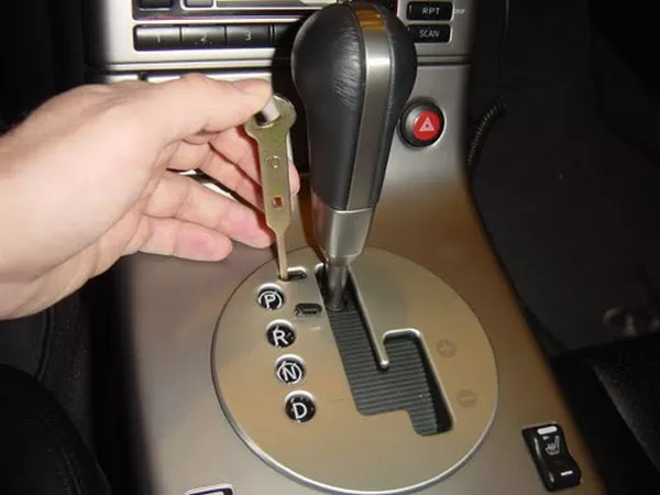 car ShiftLock button