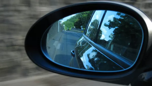 Just adjust the mirror to the right position, you will easily see your behind objects and limit blind spots car Side mirror