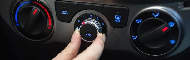 Turn off a car air-condition