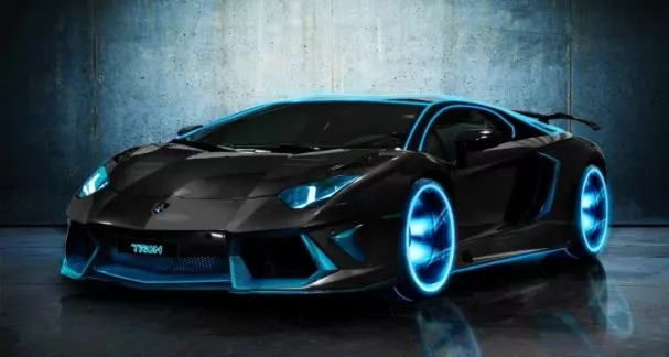 angular front of a sports car