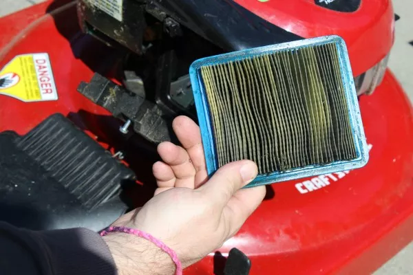 A air filter of a car