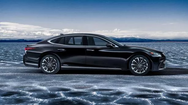 side view of a grand sedan