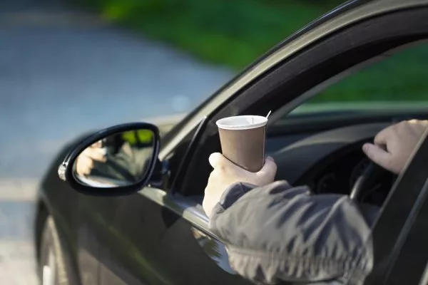 Try not to spill coffee or soda onto your car’s surface Drink when driving