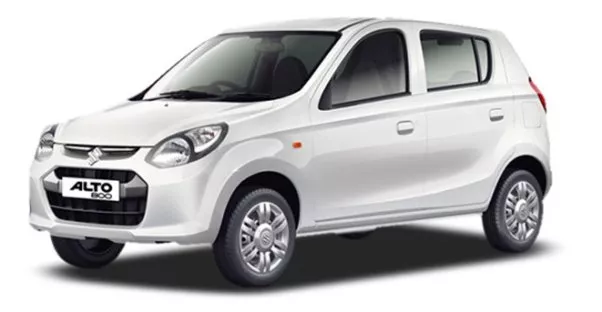 White Sukizi Alto angular front view