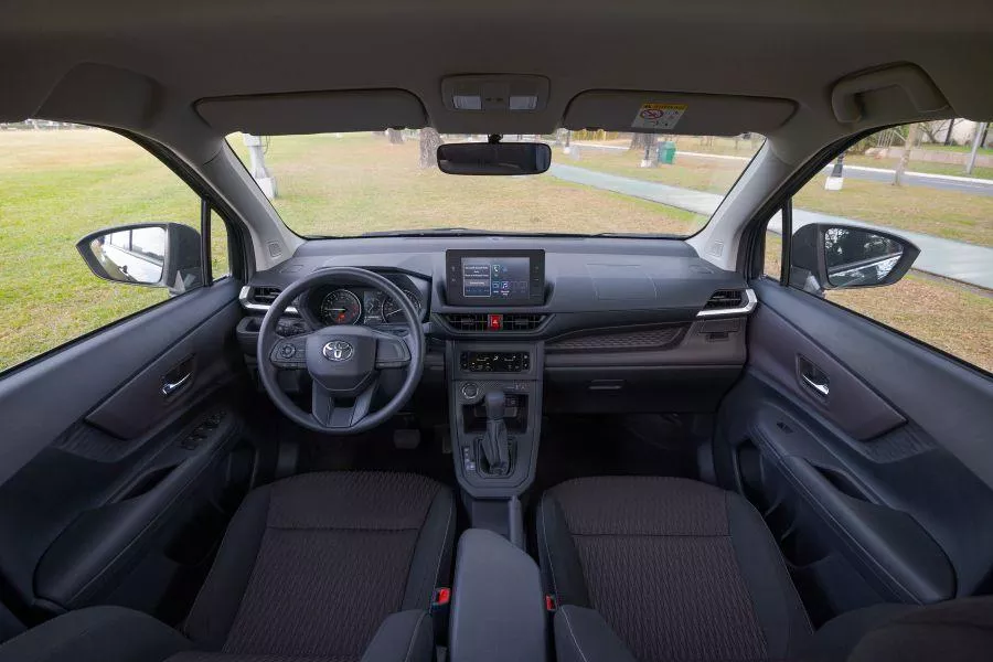 Inside the Toyota Avanza