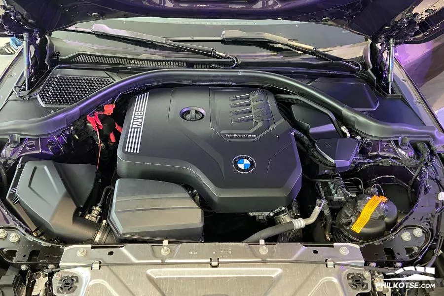 BMW 2 Series engine bay