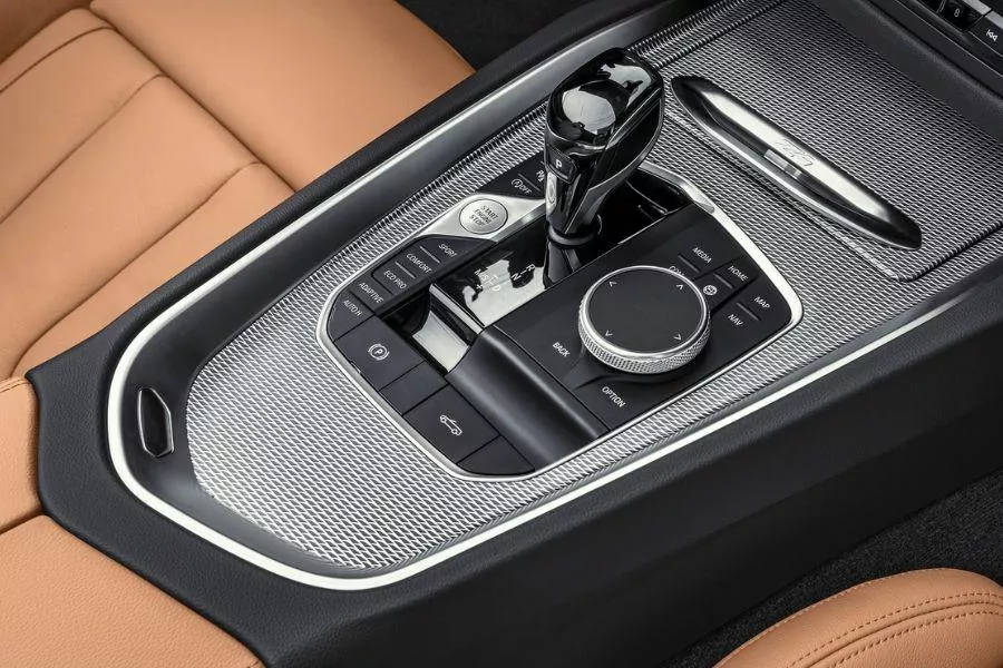 BMW Z4 interior view