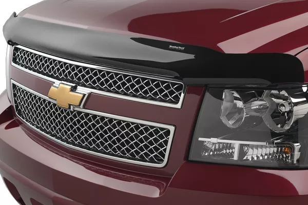 bug deflector installed on a Chevy