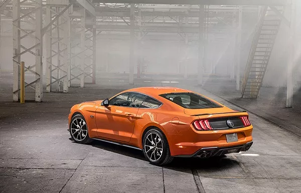 A picture of the Ford Mustang rear end