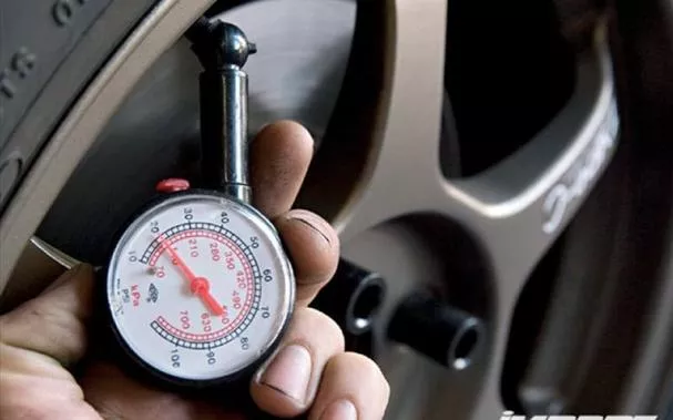 Check tire pressure