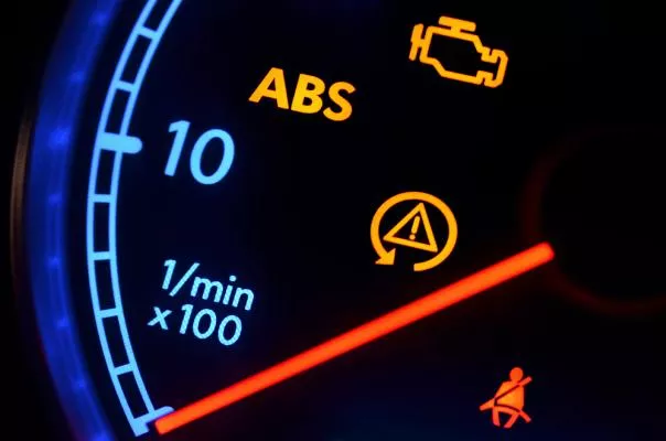 A check-engine light