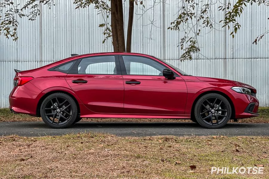 Civic RS Turbo from the side