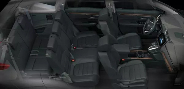 Interior of the Honda CR-V 2018