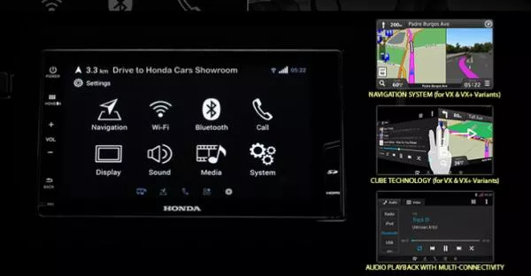 Honda City 1.5 VX Navi 2018 touchscreen