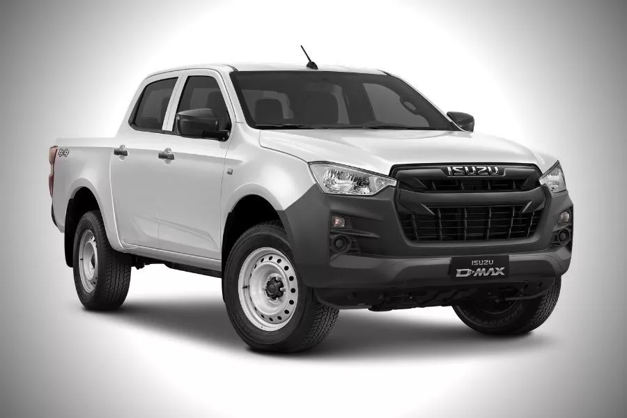 A picture of the Isuzu D-Max LT in white