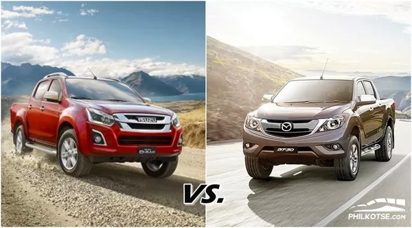 Isuzu dmax vs mazda bt50