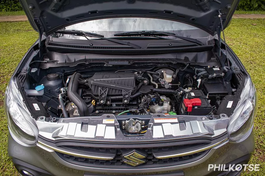 A picture of the Suzuki Celerio's engine