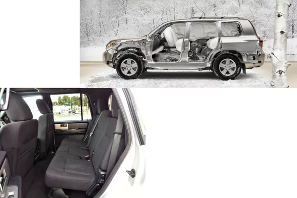 ford expedition vs toyota land cruiser safety features