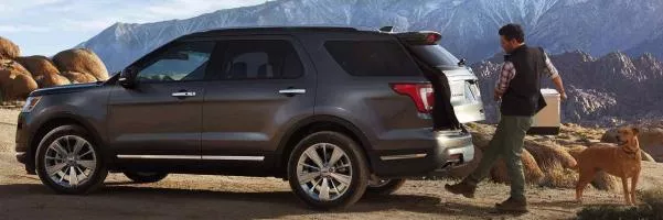 Ford Explorer 2018 cargo space