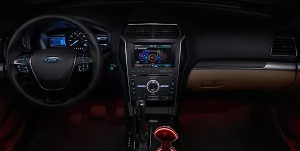 Ford Explorer 2018 dashboard