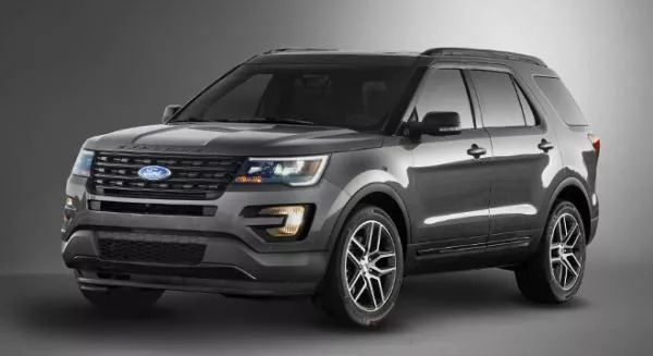 Ford Explorer 2018 angular front