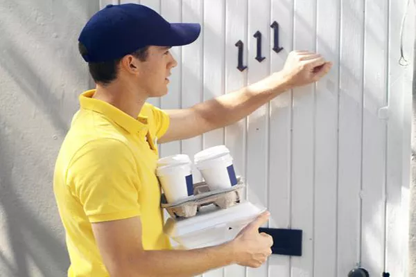 food delivery using private car