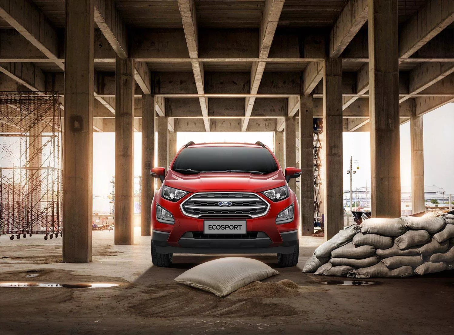 Ford EcoSport front view