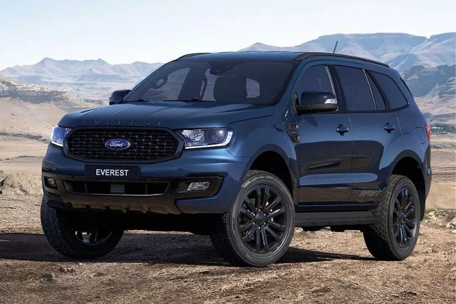 Ford Everest front view