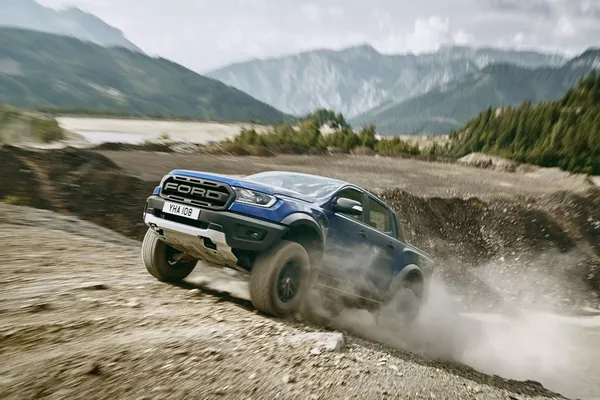 Ford Ranger Raptor 2019 in wild habitat