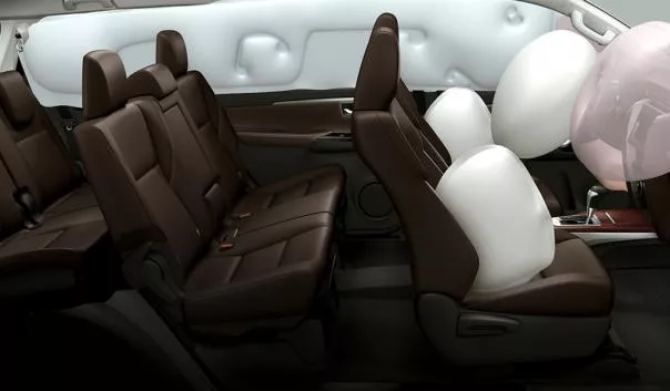 Toyota Fortuner 2018 airbags system