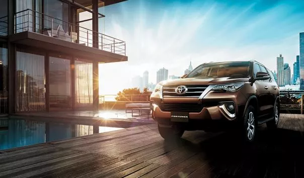 Toyota Fortuner 2018 front fascia