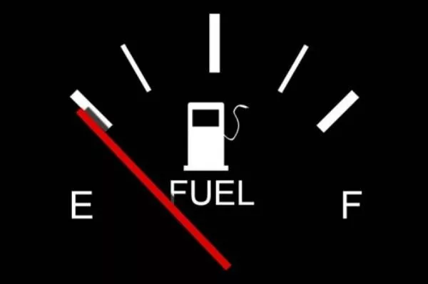 fuel odometer of a car