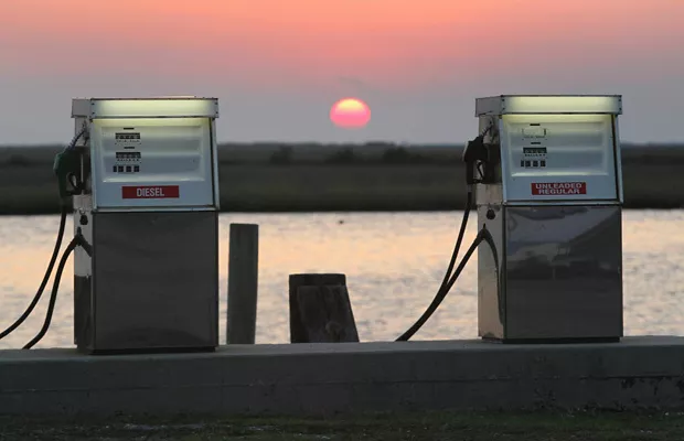 Two fuel pumps