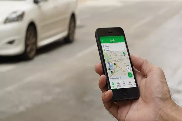 using grab taxi