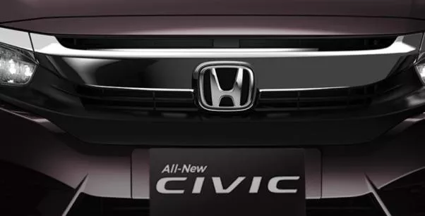 Honda Civic 2018 front grille