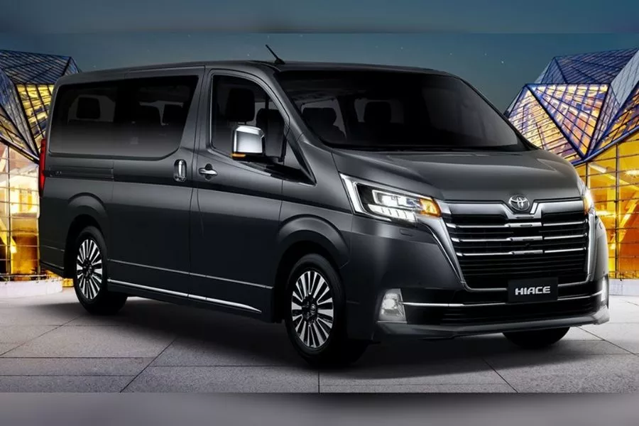 The Toyota Hiace Super Grandia Elite